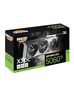 Tarjeta de video Inno3d RTX 5060 Ti 3X OC 8GB