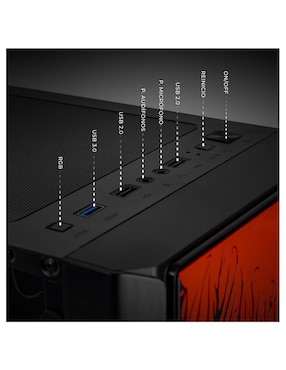 Computadora gamer Xtreme Pc Gaming XTPCR732GB5060MSM2 27 pulgadas Full HD AMD Ryzen 7 AMD Radeon RX 7600 16 GB RAM 1 TB SSD