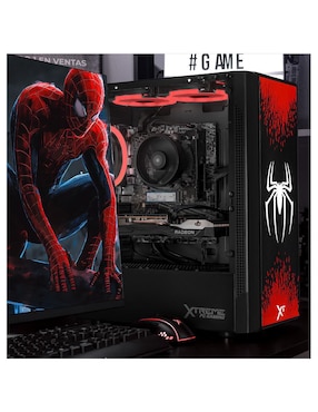 Computadora gamer Xtreme Pc Gaming XTPCR732GB5060MSM2 27 pulgadas Full HD AMD Ryzen 7 AMD Radeon RX 7600 16 GB RAM 1 TB SSD