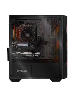 Computadora gamer Xtreme Pc Gaming XTPCR732GB4060MMFB 27 pulgadas Full HD AMD Ryzen 7 NVIDIA GeForce RTX 4060 32 GB RAM 1 TB SSD