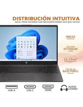 Laptop HP 255 G10 15.6 pulgadas Full HD AMD Ryzen 7 AMD Radeon 32 GB RAM 512 GB SSD