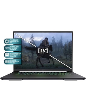 Laptop gamer Gigabyte Aero X16 16 pulgadas wqxga AMD Ryzen AI 7 350 NVIDIA Geforce RTX 5060 32 GB RAM 1 TB SSD