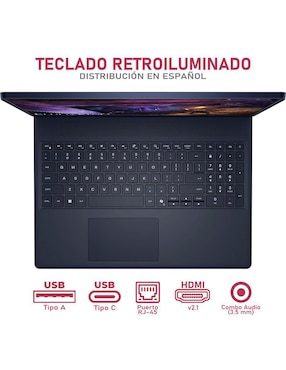 Laptop gamer Alienware M16 Aurora 16 pulgadas QHD+ Intel Core 5 210H NVIDIA GeForce RTX 4050 16 GB RAM 512 GB SSD