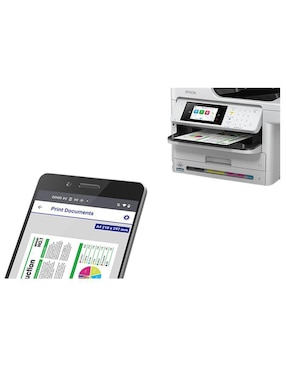 Multifuncional Epson Workforce Pro wf-c5891 de inyección de tinta inalámbrica a color