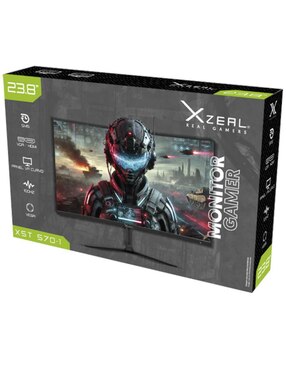 Monitor gamer xzeal XST-570-1 VA Full HD 23.8 pulgadas