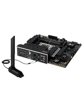 Tarjeta madre Asus b760m-plus compatible con procesador Intel