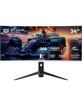 Monitor gamer Balam Rush Extreme earth pro MGP34C VA UWQHD 34 pulgadas BR-940696