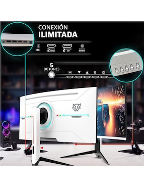 Monitor gamer Balam Rush Extreme earth pro MGP34C VA UWQHD 34 pulgadas BR-940696