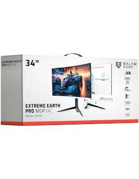 Monitor gamer Balam Rush Extreme earth pro MGP34C VA UWQHD 34 pulgadas BR-940696