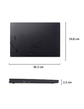 Laptop gamer Acer Nitro Lite 16 16 pulgadas WUXGA Intel Core i7 NVIDIA GeForce RTX 4050 16 GB RAM 512 GB SSD