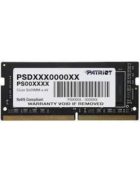 Memoria Ram Sodimm DDR4 Patriot 16 GB PSD416G32002S 1 pack