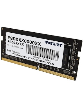 Memoria Ram Sodimm DDR4 Patriot 16 GB PSD416G32002S 1 pack