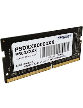Memoria Ram Sodimm DDR4 Patriot 16 GB PSD416G32002S 1 pack