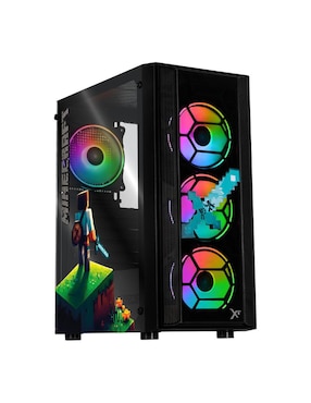 Gabinete Xtreme Pc Gaming Minecraft Steve