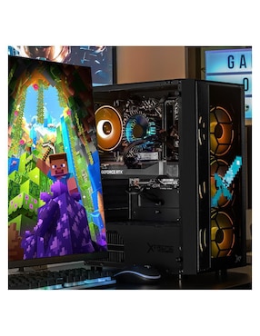 Gabinete Xtreme Pc Gaming Minecraft Steve