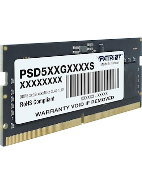 Memoria RAM SODIMM DDR5 Patriot 32 GB PSD532G48002S