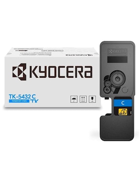 Imagen de producto Cartucho tóner original Kyocera TK-5432C Cian