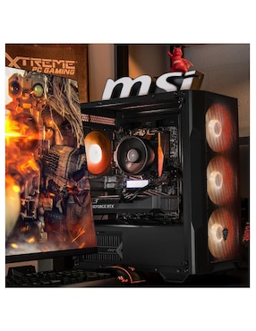 Computadora gamer Xtreme Pc Gaming 27 pulgadas Full HD AMD Ryzen 7 NVIDIA GeForce RTX 5060 32 GB RAM 1 TB SSD