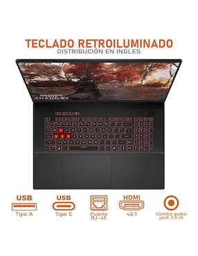 Laptop gamer Asus TUF Gaming A18 18 pulgadas WQXGA Amd Ryzen 7 Nvidia GeForce RTX 5070 32 gb ram 1 TD SSD