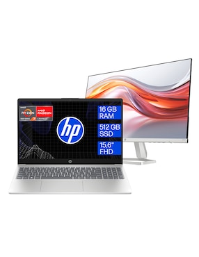 Laptop thin & light Hp 15-FC0288lA 15.6 pulgadas Full HD AMD Ryzen 7 Integradas 16 GB RAM 512 GB SSD