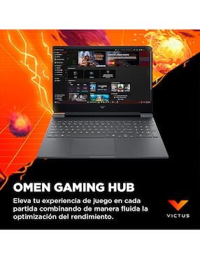 Laptop gamer Hp Victus 15-fb3703la 15.6 pulgadas full HD amd ryzen 7 nvidia geforce rtx 4050 16 GB RAM 1 TB SSD