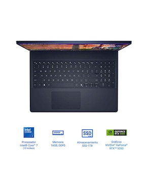 Laptop gamer Dell Alienware NB AC16250 16 pulgadas WQXGA Intel Core 7 240H NVIDIA GeForce RTX 5050 16 GB RAM 1 TB SSD
