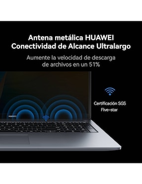 Laptop thin & light Huawei Matebook D16 16 pulgadas full hd intel core i5 intel uhd graphics 16 gb ram 1 tb ssd