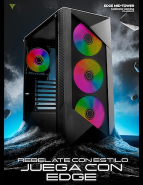 Kit de gabinete gamer Yeyian Edge YCM-Apedg-G1