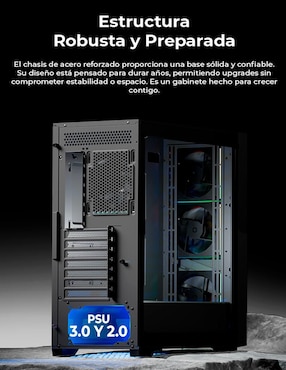 Kit de gabinete gamer Yeyian ELARA YCM-APELA-M1