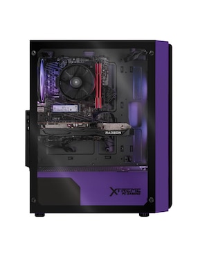 Computadora gamer Xtreme Pc Gaming XTPCR732GBRX6600MKV 27 pulgadas Full HD AMD Ryzen 7 AMD Radeon RX 6600 32 GB RAM 1 TB SSD