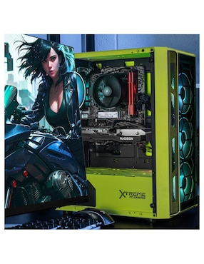 Computadora gamer Xtreme Pc Gaming XTPCR732GBRX6600MNG 27 pulgadas Full HD AMD Ryzen 7 AMD Radeon RX 6600 32 GB RAM 1 TB SSD