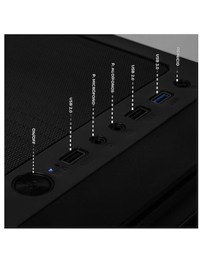 Computadora gamer Xtreme Pc Gaming XTPCR732GB5060MKB 27 pulgadas Full HD AMD Ryzen 7 NVIDIA GeForce RTX 5060 32 GB RAM 1 TB SSD