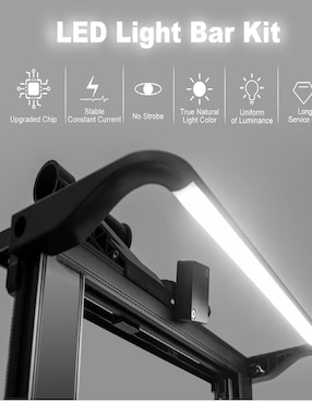 Impresora 3d Creality Barra Luces Led alámbrica