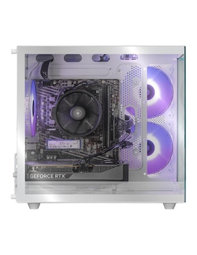 Computadora gamer Xtreme Pc Gaming XTBRR732GB5060MTPW 27 pulgadas Full HD AMD Ryzen 7 NVIDIA GeForce RTX 5060 32 GB RAM 1 TB SSD