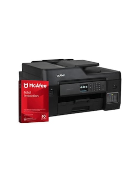 Multifuncional Brother mfc-t4500dw-an de inyección de tinta inalámbrica a monocromática
