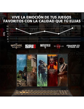 Laptop gamer Asus TUF Gaming F16 16 pulgadas Full HD + Intel Core 5 210H NVIDIA Geforce RTX 3050 16 GB RAM 512 GB SSD