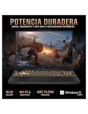 Laptop gamer Asus TUF Gaming F16 16 pulgadas full hd+ intel core 5 210h nvidia geforce rtx 3050 32 gb ram 1.5 tb ssd