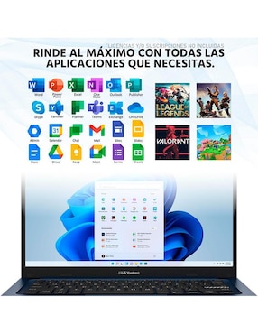 Laptop Asus Vivobook 14 pulgadas Full HD Intel Core i5 Intel UHD Graphics 16 GB RAM 512 GB SDD
