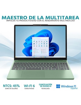 Laptop Lenovo Ideapad Slim 3 15.3 pulgadas WUXGA Intel Core i5 Intel UHD graphics 16 GB RAM 512 GB SSD