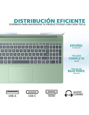 Laptop Lenovo Ideapad Slim 3 15.3 pulgadas WUXGA Intel Core i5 Intel UHD graphics 16 GB RAM 512 GB SSD