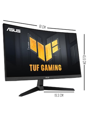 Monitor gamer Asus VG27WQ3B VA QHD 27 pulgadas TUF VG27WQ3B CURVO