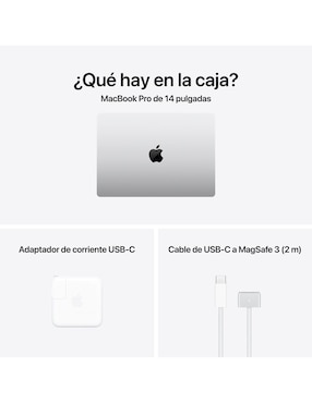 Apple MacBook Pro 14 pulgadas M5 16 GB RAM 1 TB SSD Color Plata