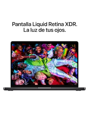 Apple MacBook Pro 14 pulgadas M5 16 GB RAM 512 GB SSD Negro Espacial