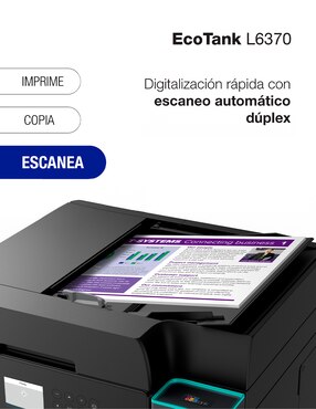 Multifuncional Epson l6370 de inyección de tinta inalámbrica a color