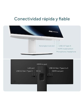 Computadora all in one Asus V440VAK-i516G512-H1 23.8 pulgadas Full HD Intel Core i5 Intel UHD Graphics 16 GB RAM 512 GB SSD