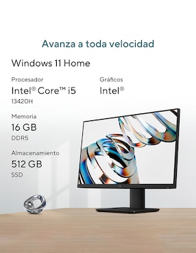 Computadora all in one Asus V440VAK-i516G512-H1 23.8 pulgadas Full HD Intel Core i5 Intel UHD Graphics 16 GB RAM 512 GB SSD