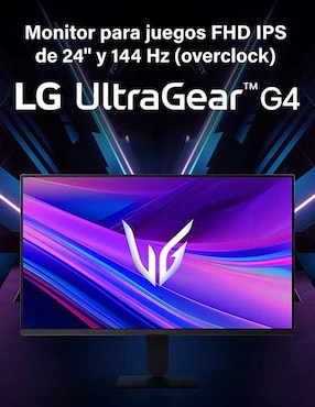 Monitor gamer Lg 24G411A-B IPS Full HD 24 pulgadas