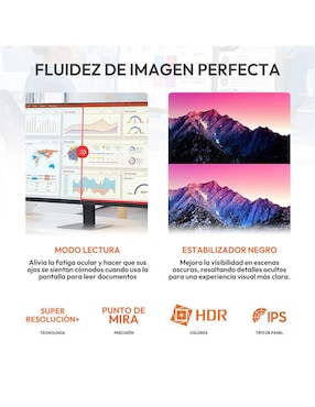 Monitor Lg Standard Full HD 23.8 pulgadas 24U411A-B