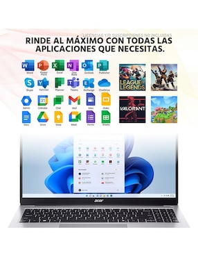 Laptop Acer Aspire Lite 15 15.6 pulgadas Full HD AMD Ryzen 7 AMD Radeon 8 GB RAM 1 TB SSD