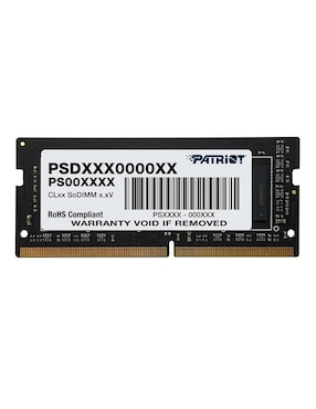 Memoria RAM SODIMM DDR4 Patriot 8 GB PSD48G32002S